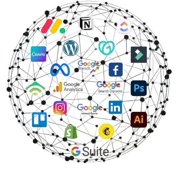 tools used by freelance digital marketing consultant in kochi